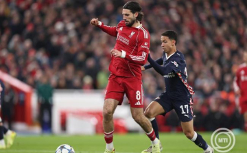Bajnokok Ligája - Szoboszlaié az újabb vereséget elkönyvelő Liverpool 500. gólja