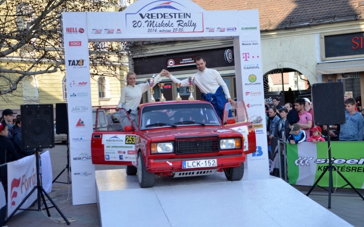 Ruszó - Kopcsó rallypáros az ADAC 3-Städte-Rallyen!