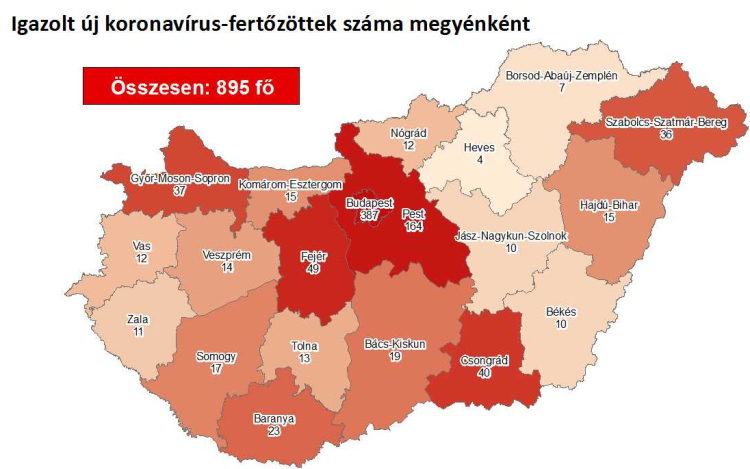 Koronavírus: Tizenegyen meghaltak, újra nagyot ugrott a beazonosított fertőzöttek száma 